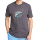 Club Room Men's Big Catch Graphic T-Shirt Gray Size Small
