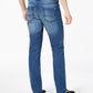 American Rag Men's Slim Fit Moto Jeans Blue Size 38X30