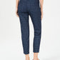 Charter Club Women's Bristol Printed Ankle Jeans Blue Size 14