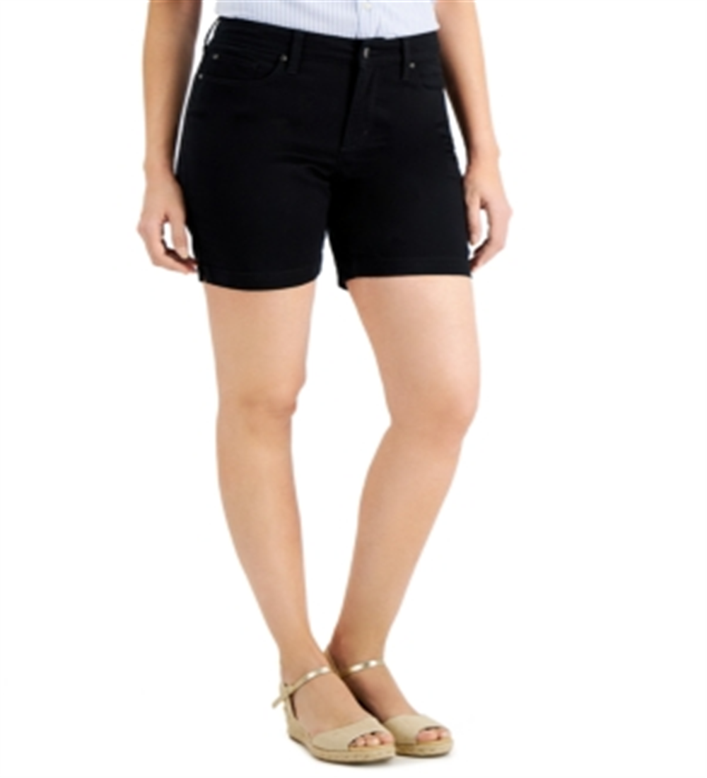 Charter Club Women's Denim Shorts Black Size 8