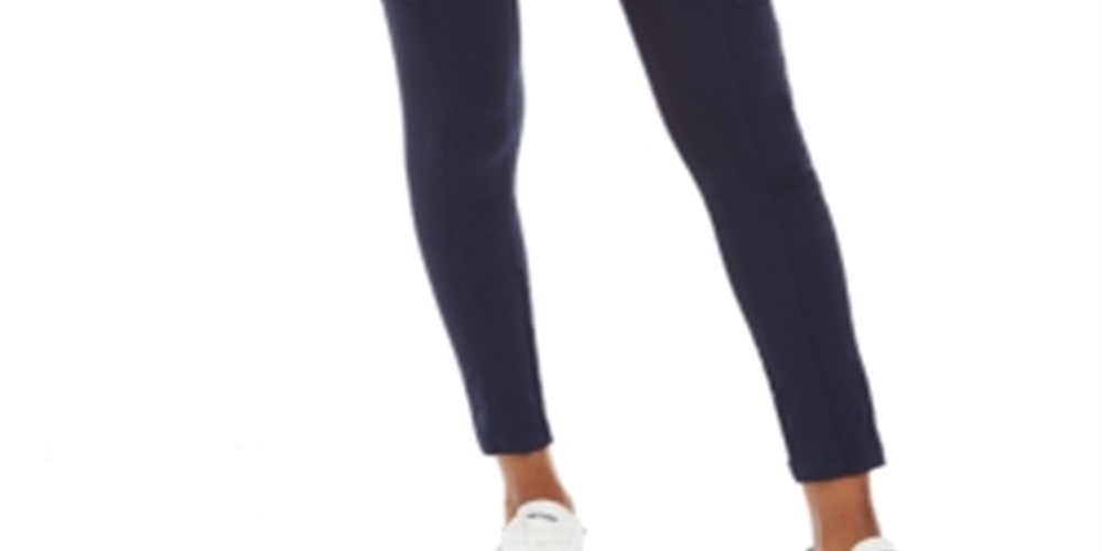 Style & Co Women's Skinny Utility Pants Blue Size 16