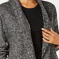 Karen Scott Women's Shawl Collar Cardigan Black Size Large
