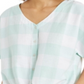 Style & Co Women's Tie Front Top Green Size Small