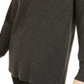 Style & Co Women's Ribbed Turtleneck Sweater Gray Size Petite L