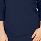 Karen Scott Women's Cotton Envelope Neck Sweater Blue Size X-Small