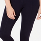 Style & Co Women's SeaPonte Knit Skinny Pants Officer Blue Size Petite Small
