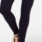 Style & Co Women's SeaPonte Knit Skinny Pants Officer Blue Size Petite Small