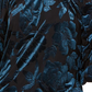 MSK Women's Velvet Off the Shoulder Blouse Green Size X-Large