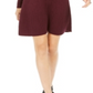 Style & Co Women's Ribbed Sweater Dres Purple Size Petite X-Large
