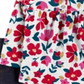 Carter's Girl' sInfant Bodysuits Print Floral Ruffle Pocket Pants Red Floral Size 24MOS