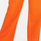Dickies Girl Junior's 5 Pocket High Rise Wide Leg Skater Pants Orange Size 11