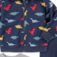 Kids Headquarters Baby Boy's 3 Pc Dinosaur Fleece Hoodie Jogger Pants & Long Sleeve T-Shirt Set Blue Size 12MOS