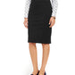 Charter Club Women's Knee Length Skirt Black Size 6 Petite