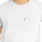 Levi's Men's Heavyweight Pocket T-Shirt White Size XX-Large