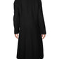 Forecaster of Boston Women's Walker Button Down Winter Jacket Coat Black Size 4