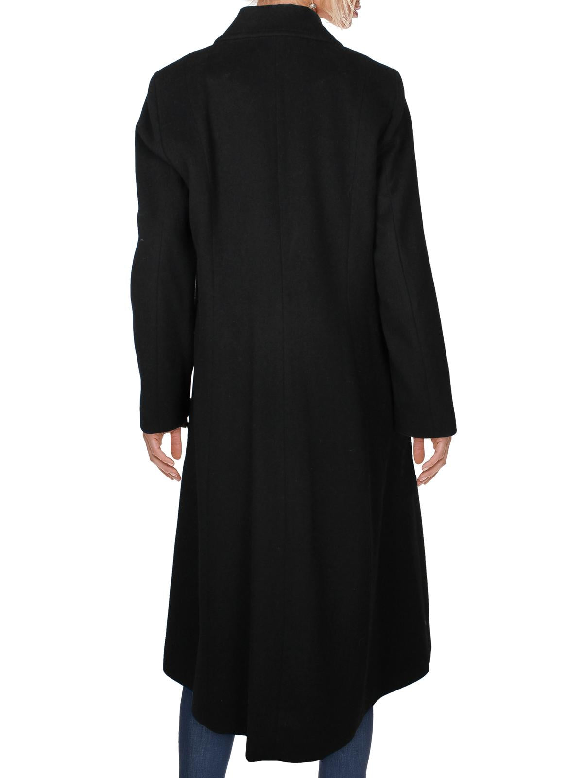 Forecaster of Boston Women's Walker Button Down Winter Jacket Coat Black Size 4