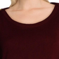 Karen Scott Women's Button Shoulder Sweater Red Size Large
