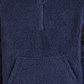 Ideology Big Boy's Faux Fur Hoodie Blue Size X-Large