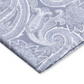 Ryan Seacrest Distinction Men's Wakefield Silk Paisley Pocket Square Gray  Size Regular