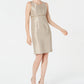Kasper Women's Sheath Dress Brown Size 14