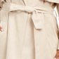 Bar III Women's Plus Faux Suede Belted Jacket White Size 16
