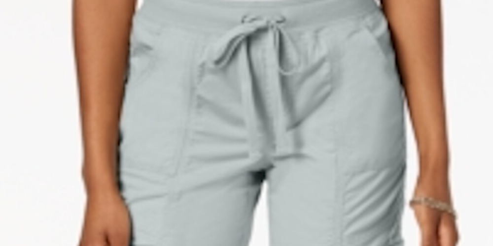 Style & Co Women's Capri Pants Gray Size X-Small