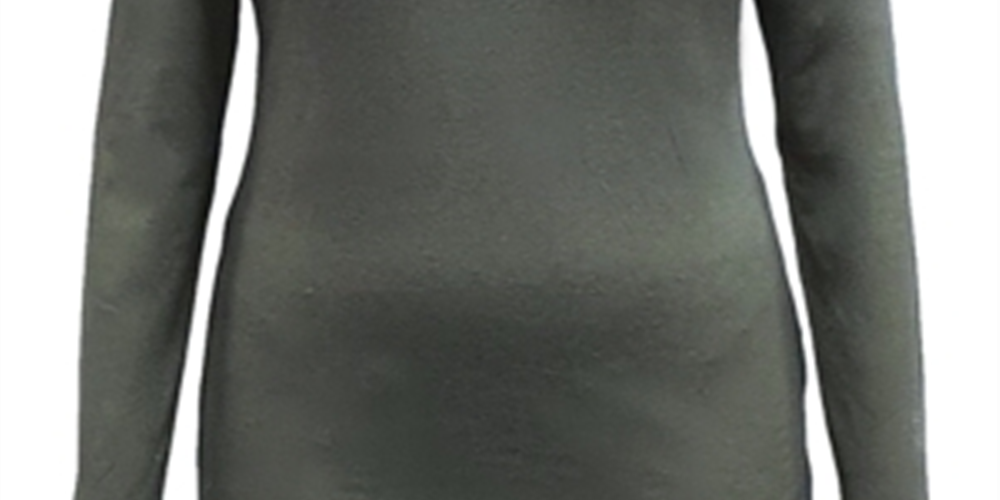 Style & Co Women's Long Sleeve Top Green Size Small