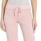 Juicy Couture Women's Heather Lounge Pants Pink Size Large
