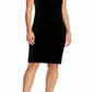 Ralph Lauren Women's Sequin Shimmer Cocktail Dress Black Size 12