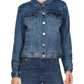 Maison Jules Women's Denim Jacket Blue Size Large