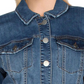 Maison Jules Women's Denim Jacket Blue Size Large