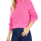 Bar III Women's Long Sleeve Turtle Neck Sweater Pink Size XX-Large