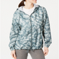 Columbia Women's Flash Forward Printed Windbreaker Green Size M