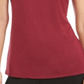Alfani Women's Mock Neck Sleeveless Top Red Size Petite L