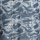Quiksilver Men's Tribal Kelp Shirt Blue Size XX-Large