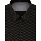 Calvin Klein Men's Extreme Slim Fit Line Print Dress Shirt Red Size XL