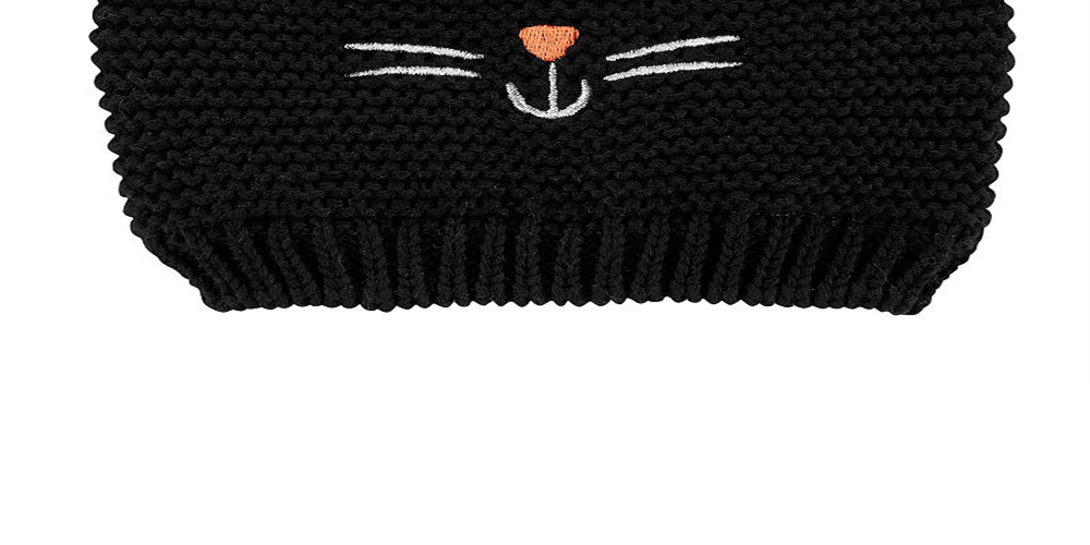 Carter's Baby Girl's Cat Hat Black Size 3-9M