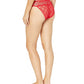 B.tempt'd By Wacoal Women's Lace Kiss Bikini Red Size Large