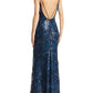 Avery G Women's Sequin Gown Dress Green Size 6