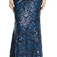 Avery G Women's Sequin Gown Dress Green Size 6