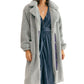 Free People Women's Zip up Jacket Blue Size Large