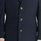 Calvin Klein Men's Overcoat Prosper X Fit Wool Blue Size 46