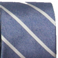 Nautica Men's Delaney Striped Business Neck Tie Gray Size Regular