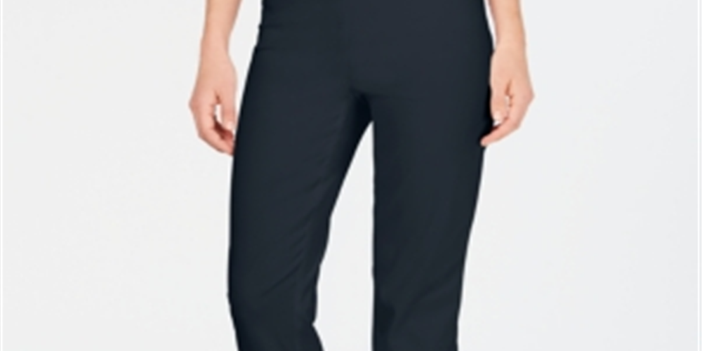 Charter Club Women's Chelsea Pull on Tummy Control Capris Blue Size 16