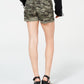 Vanilla Star Women's Camouflage Casual Shorts Gray Size 3