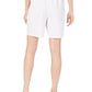 Karen Scott Women's Comfort Drawstring Shorts White Size XL