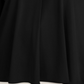 Alfani Women's Pleated Back Tie Sleeve Top -Black Size 1X