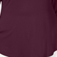 JM Collection Women's Plus Scoopneck Top Berry Size 0X