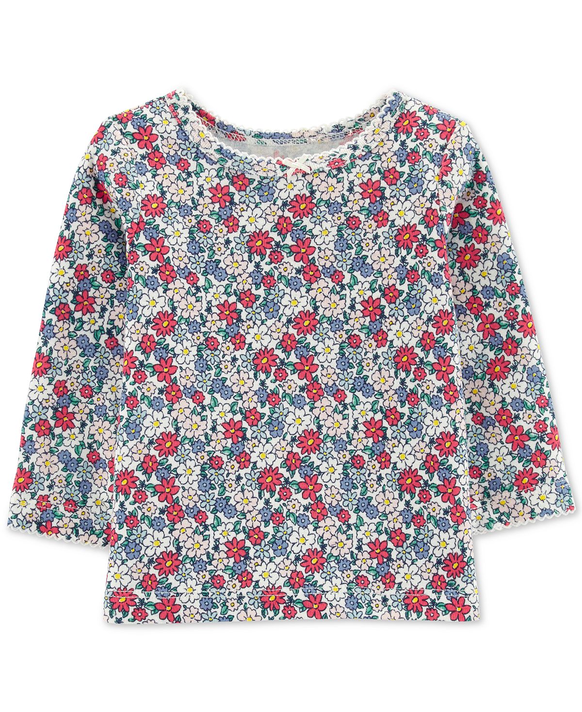 Carter's Girl's Polka Dot Corduroy Jumper Set Blue Size 3MOS