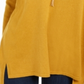 Style & Co Women's V Neck Tunic Sweater Yellow Size XS
